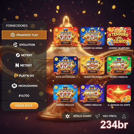 Ilustração de Jogos de Slots Variados